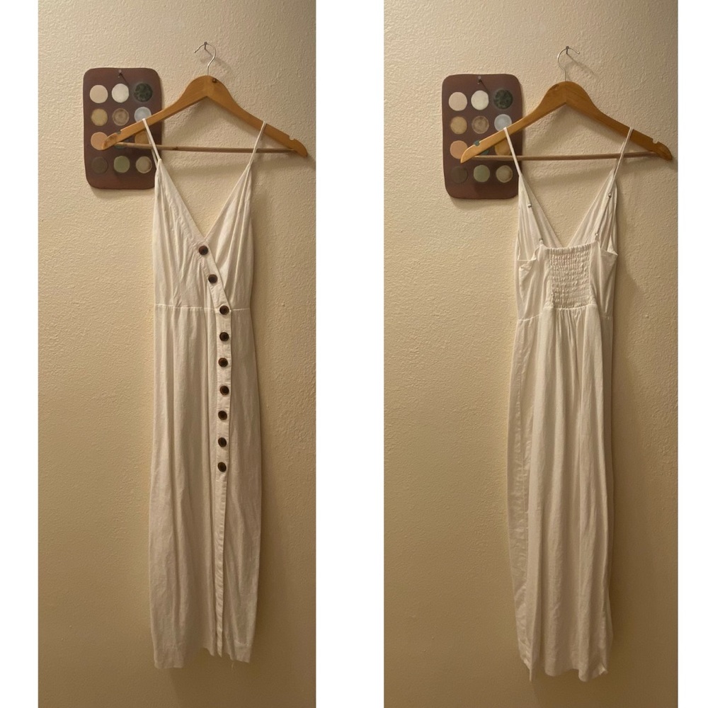 Urban Outfitters White Button-Down Dress, XS - Picture 3 of 7